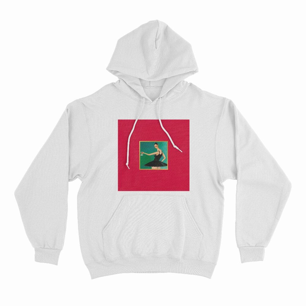 My Beautiful Dark Twisted Fantasy White Hoodie